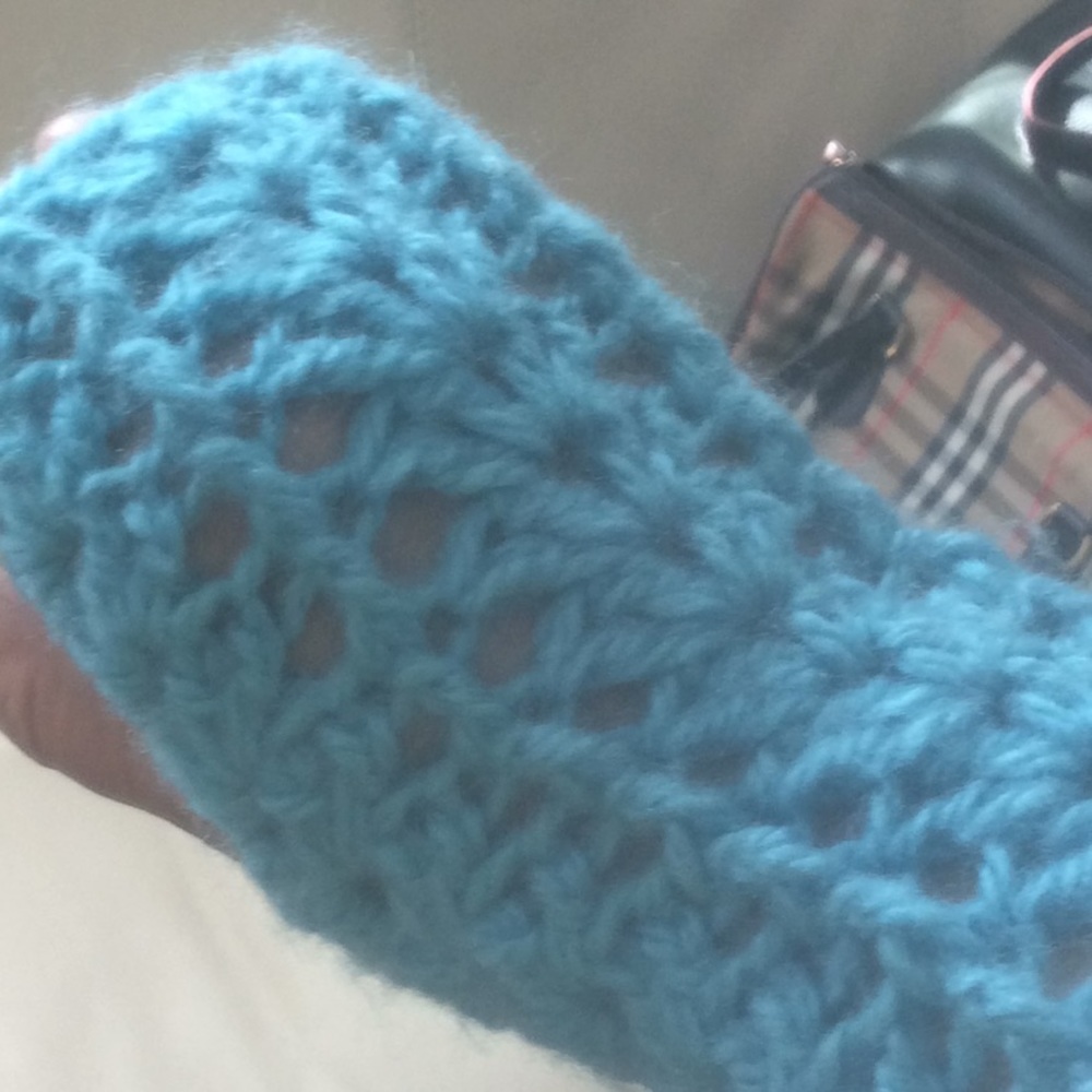 Crochet Fingerless Mittens